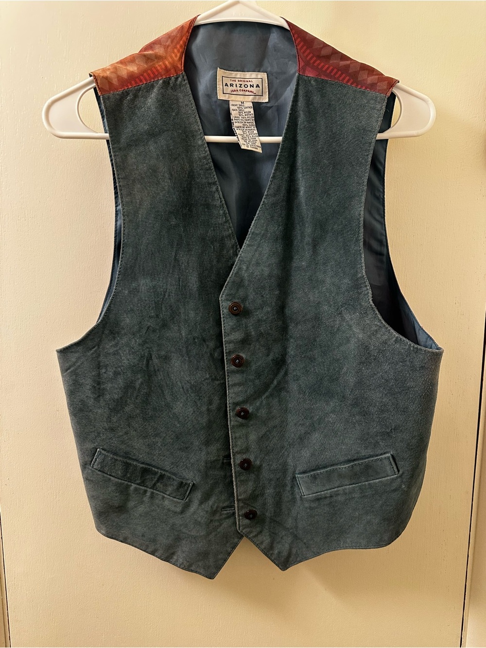 Arizona Jean Company Leather Vest